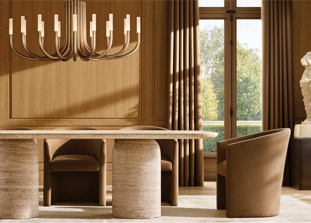 ROUSSEAU OVAL CHANDELIER 50"