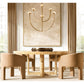 PEDRA ROUND CHANDELIER 32"