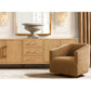 CHIARA CLEAR GLASS GRAND SCONCE