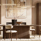 AUDUBON TRIPLE BAR LINEAR CHANDELIER