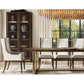 CHIARA SMOKE GLASS TIERED RECTANGULAR CHANDELIER 74"