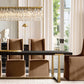 MARIGNAN RECTANGULAR CHANDELIER 60"