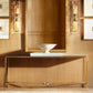 LATTICE CLEAR GLASS SCONCE