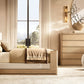 LATTICE CLEAR GLASS SCONCE
