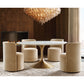 CHIARA SMOKE GLASS TIERED ROUND CHANDELIER 62"