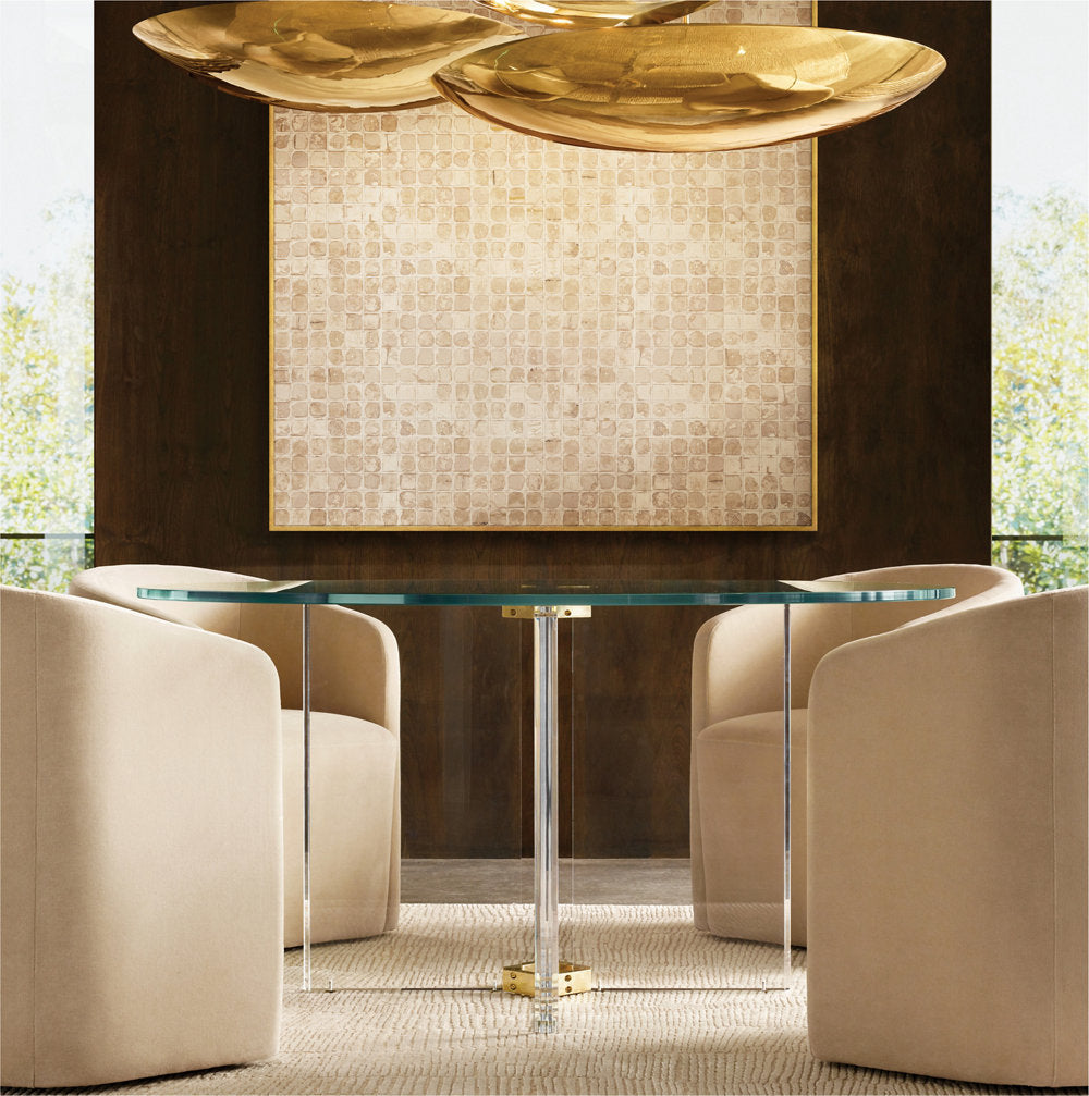 ITALIAN DISH PENDANT 18" TWO 18" RODS