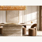 CHIARA CLEAR GLASS RECTANGULAR CHANDELIER 74"