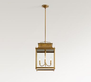 Belvedere Metal Outdoor Lantern Pendant