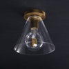 Funnel Flushmount/Wall sconce Brass