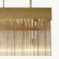 CASCADA SQUARE CHANDELIER 30"