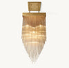 CASCADA SQUARE CHANDELIER 30"