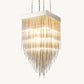 CASCADA SQUARE CHANDELIER 30"