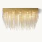 CASCADA RECTANGULAR CHANDELIER 54"