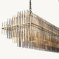 EMILE RECTANGULAR CHANDELIER 54"