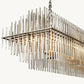 EMILE RECTANGULAR CHANDELIER 54"