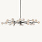 BOULE DE CRISTAL CLEAR GLASS OVAL CHANDELIER 72"