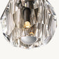 BOULE DE CRISTAL CLEAR GLASS PETITE FLUSHMOUNT