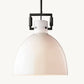 MACHINIST MILK GLASS CLOCHE PENDANT