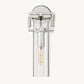 MACHINIST GLASS CYLINDER SCONCE 12"