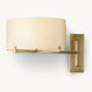 PAUILLAC DRUM SHADE SWING-ARM SCONCE