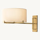 PAUILLAC DRUM SHADE SWING-ARM SCONCE
