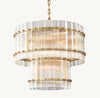 SAN MARCO TWO-TIER ROUND CHANDELIER 22"