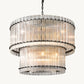 SAN MARCO TWO-TIER ROUND CHANDELIER 37"
