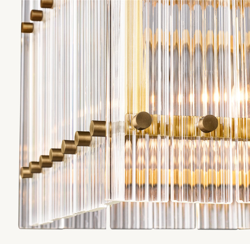 SAN MARCO RECTANGULAR CHANDELIER 72"