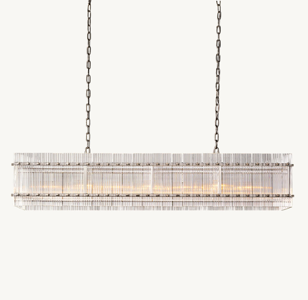 SAN MARCO RECTANGULAR CHANDELIER 54"