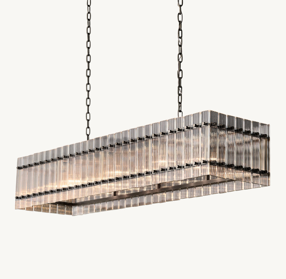 SAN MARCO RECTANGULAR CHANDELIER 54"