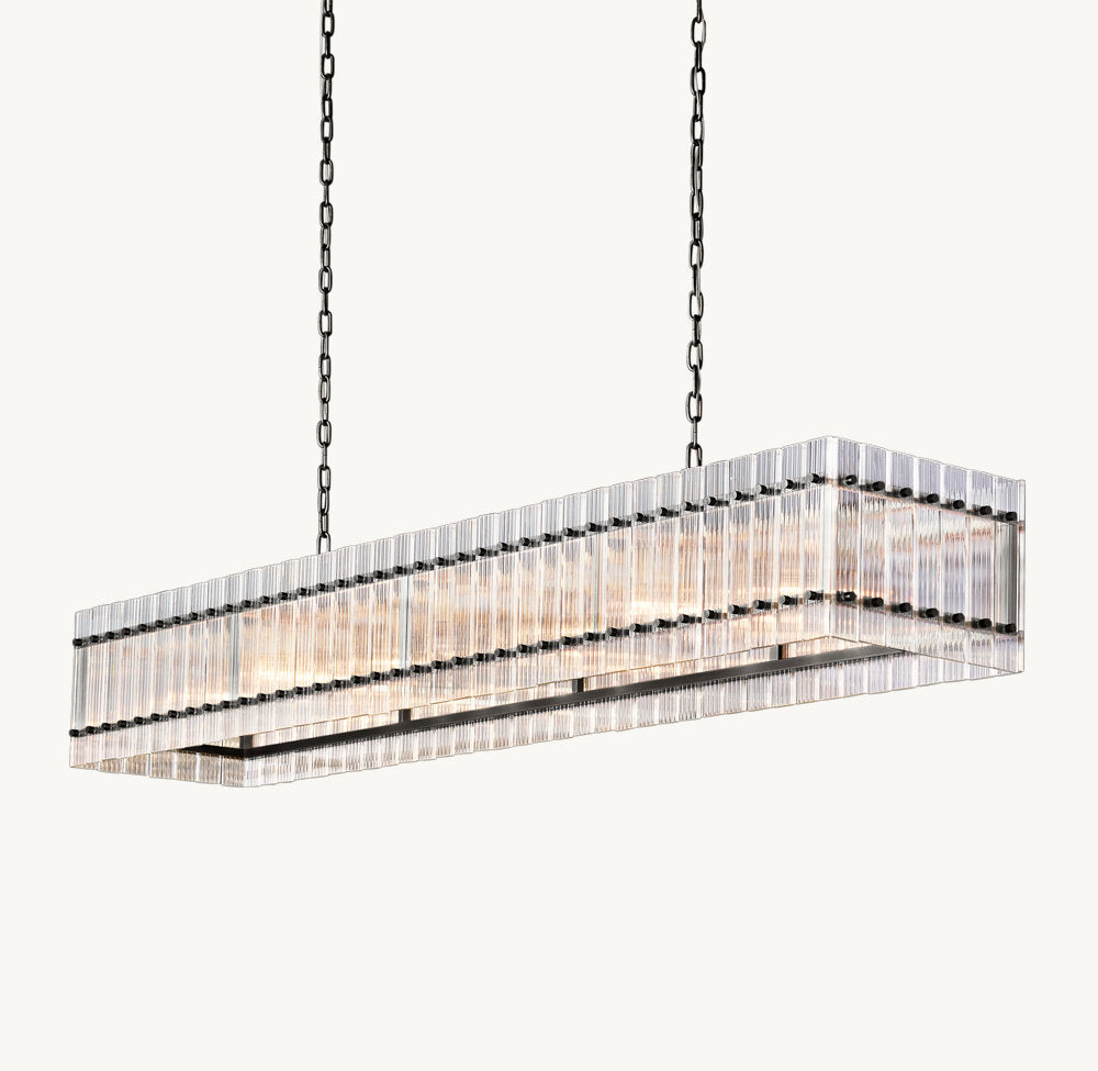 SAN MARCO RECTANGULAR CHANDELIER 72"