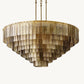 SIRENE SMOKE GLASS ROUND CHANDELIER 52"