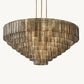 SIRENE SMOKE GLASS ROUND CHANDELIER 52"