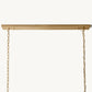 1920S ODEON RECTANGULAR CHANDELIER 72"