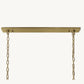HARLOW CRYSTAL RECTANGULAR CHANDELIER 62"