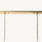 RHYS RECTANGULAR CHANDELIER 60"