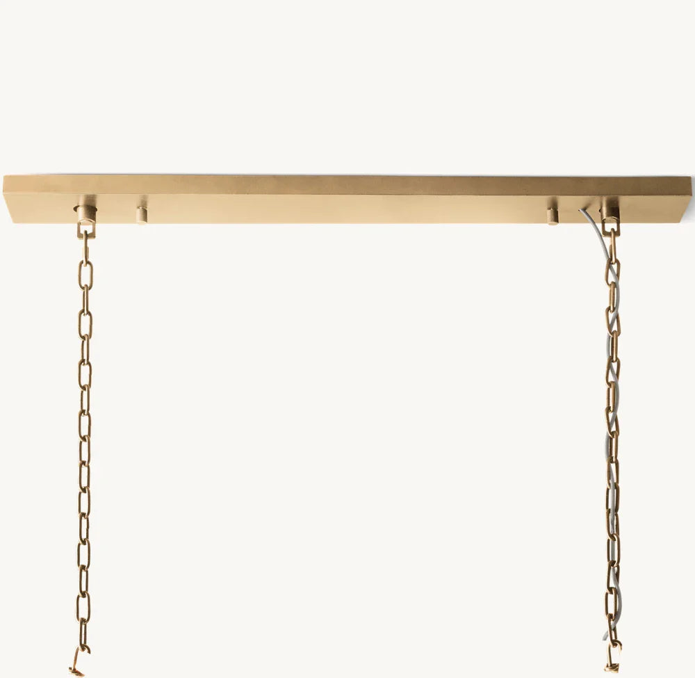 RHYS RECTANGULAR CHANDELIER 60"