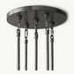 MARIGNAN TIERED ROUND CHANDELIER 60"