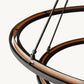 PERALTA TWO-TIER ROUND CHANDELIER 60"