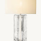 LATTICE CLEAR GLASS TABLE LAMP