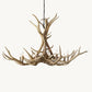 NATURAL ANTLER CHANDELIER 66"