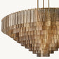SIRENE SMOKE GLASS ROUND CHANDELIER 65"