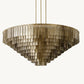 SIRENE SMOKE GLASS ROUND CHANDELIER 65"