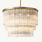 CIELO THREE-TIER ROUND CHANDELIER 48"
