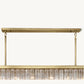 CIELO RECTANGULAR CHANDELIER 73"