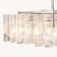 LATTICE SQUARE CHANDELIER 37"