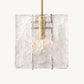 LATTICE CLEAR GLASS PENDANT