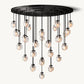 PEARL ROUND CHANDELIER 48"