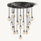 PEARL ROUND CHANDELIER 38"
