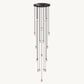 PEARL ROUND CHANDELIER 38"